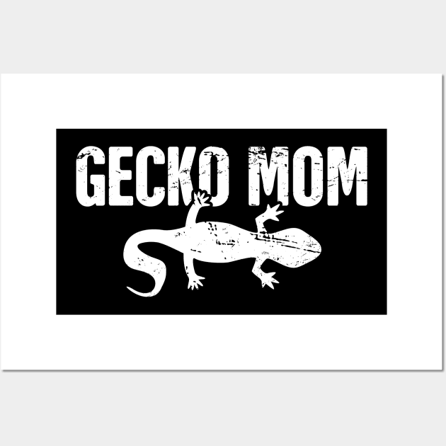 Gecko Mom | Leopard Gecko Graphic Wall Art by MeatMan